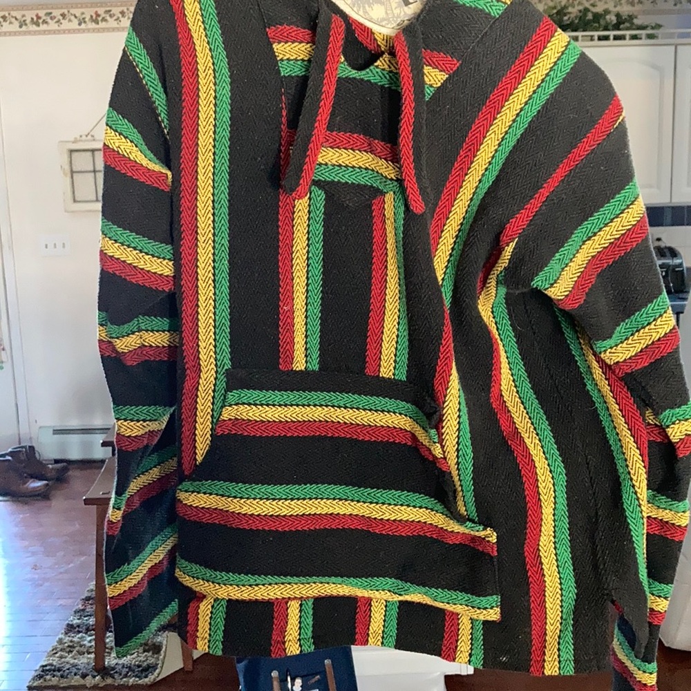 Drug rug jacket.